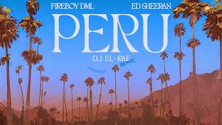 Fireboy DML amp Ed Sheeran  Peru DJ ELRAE Remix [upl. by Erdnoid]