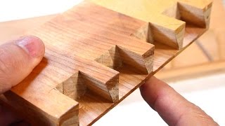 Cheating at hand cut dovetails [upl. by Tiffy]