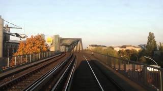 UBahn Berlin  U12 Führerstandsmitfahrt  Cab Ride Warschauer Straße  Ruhleben HkZug [upl. by Adnoloy]