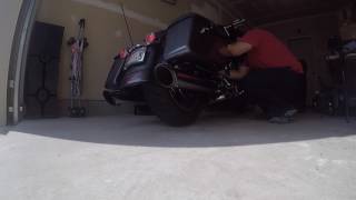 Vance and Hines Twin slash rounds vs Tapered slash cut [upl. by Redla]