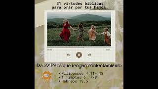 🙏Día 22 Para que tengan contentamiento📖 [upl. by Neik]