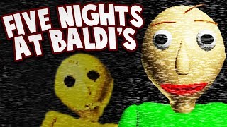 WHO IS GOLDEN BALDI  Five Nights At Baldis Baldis Basics Fan Game [upl. by Yanaj292]