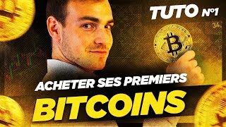 Acheter mes premiers bitcoins  Tutoriel débutant 1 [upl. by Trillby]