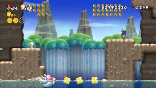 New Super Mario Bros Wii  Monde 6  Niveau 65 [upl. by Hackney]