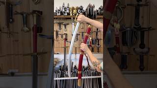 LARP polish sabre with scabbard larp larping larpstore sabres scabbard hussary medieval [upl. by Oicneserc]