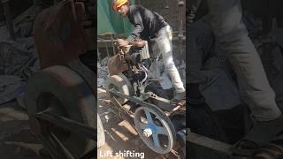 Lift machine operating installation of lift lift concrete liftmachine [upl. by Mllly]