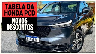 Disponível a Tabela de Abril da Honda para PCD em 2024 Todos os Modelos e Valores [upl. by Conal]