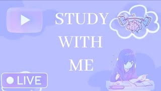 STUDY WITH ME LIVE  1 hour [upl. by Lauder]