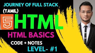 quot🚀 HTML Full Course in Tamil  Level 1 📚  HTML BASICS  DAWOOD CHRONICLES quot [upl. by Ettenhoj29]