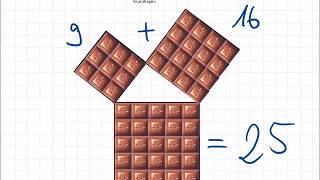 Der Satz des Pythagoras Beweise und Rechenbeispiele [upl. by Heng]