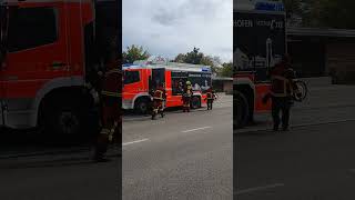 Blaulicht Feuerwehr Gersthofen rückt aus zur ausgelösten BMA feuerwehrgersthofen urgerschthofer [upl. by Neerihs149]