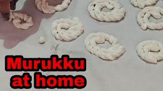 Murukku at home cooking shorts snacks snacksrecipe cookinghacks recipes hacks cookingvideo [upl. by Lorilyn391]