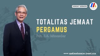 Totalitas Jemaat Pergamus  Pdt JS Minandar [upl. by Tandi27]