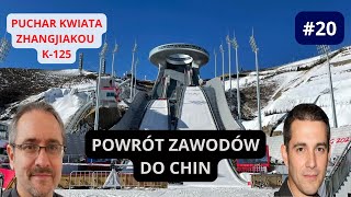 Skoki narciarskie Puchar Kwiata 20 SKOKI W ZHANGJIAKOU 2 LATA PO IO [upl. by Irrok342]