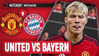 Manchester United 01 Bayern Munich  LIVE STREAM Watchalong  Champions League [upl. by Adnirual]