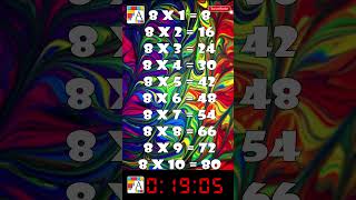 ⭐😱RETOTABLAS DE MULTIPLICAR ¿TE ATREVES⭐shorts [upl. by Witty548]