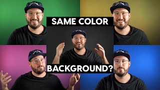 Best Studio Background for Youtube Videos One Backdrop Unlimited Colors [upl. by Krenn]