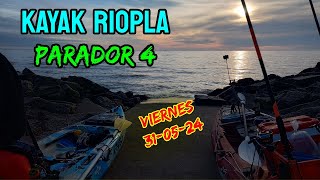 KAYAK RIOPLA  PARADOR 4  PESCA METAL [upl. by Ahsiram]