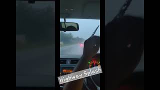 Highway Drive  Avoid Tailgating on Highways in Rain [upl. by Bess236]