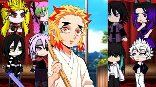 HASHIRAS react to themselves 🔥demon slayer🔥 Read Description ⚠️ [upl. by Jaclyn]