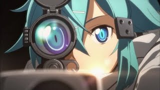 AMV Sword Art Online 2 Sinon in GGO  Runnin [upl. by Hylton]