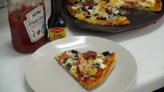 RECETA DE PIZZA A MI ESTLO ANGYCRISJAVI [upl. by Alleyne]