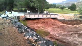 Video of flash flood near Virgin Utah [upl. by Wynn157]