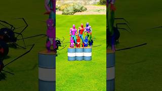 SPIDERMAN SAVE BABY SPIDERMAN 🔥 shorts spiderman cartoon [upl. by Annauqaj]