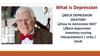 How to Administer BDIBeck depression inventoryscoring and interpretationwhat is depression Dsm5 [upl. by Villada]