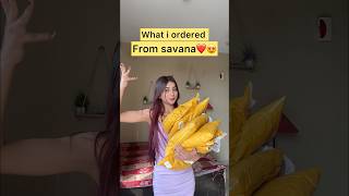 What I ordered from Savana fashionhaul fashion outfithaul winterclothes trending grwm yt [upl. by Jamima]