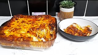 how to make a mouthwatering lasagne cooking with simple decor [upl. by Mei]