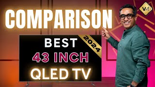 Best 43 Inch 4K TV 2024  Best TV 2024  Best 4K QLED TV [upl. by Noiram]