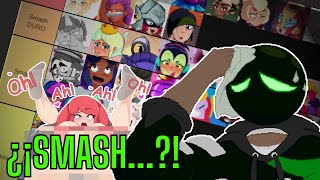 SMASH or PASS Todos los Brawlers Brawl Stars [upl. by Nylirek738]