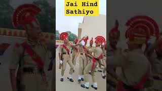 Jai Hind SSC GD training bsf stcbangalore training parade army [upl. by Siraf]