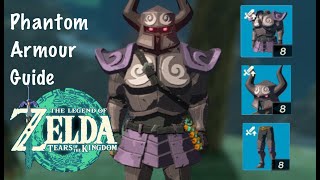 Zelda Tears of the Kingdom  Phantom Armour Set Guide [upl. by Delmer]