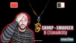 SKORP  SMAUGER X Lmadcity 🔥🔥 أقوى سلاح في الراب هي الكلمات🤯😨 [upl. by Nana]