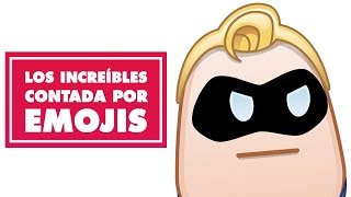 Los Increíbles contada por emojis  Oh My Disney [upl. by Dnomaj436]