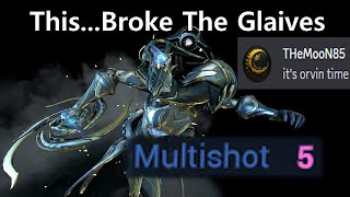 We put MULTISHOT on a GLAIVEit was BROKEN [upl. by Euqcaj]