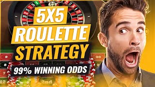 5x5 Roulette Strategy Revealed 98 Success Rate 😮 [upl. by Caton]