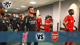 Liverpool vs Arsenal  Premier League 202425 Full Match  FL25 PES 2021 Realistic [upl. by Arela554]