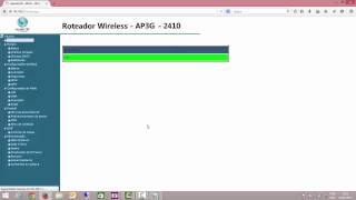 Configurando o Roteador AP3G2410  CA403G Aquário [upl. by Trutko]