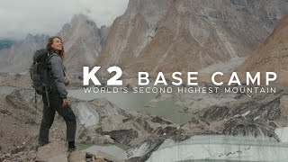 I Walked to the World’s 2nd Tallest Mountain  K2 BASE CAMP with K2preneur 🇵🇰 [upl. by Mauer]