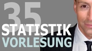 Vorlesung zu Statistik 35 Video [upl. by Hildegaard]