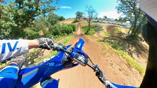 Insane Yz 250 2 Stroke Battle [upl. by Esirehs]