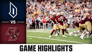 Duquesne vs Boston College Game Highlights  2024 ACC Football [upl. by Socem212]