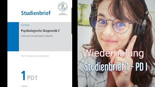 Psychologische Diagnostik  PD 1 Studienbrief 1 HFH [upl. by Theurich]