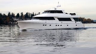 2010 Ocean Alexander 88 Skylounge Motor Yacht For sale in Seattle SOLD [upl. by Naz]