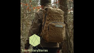 Backpack USMC FILBE assault pack  YourMilitaryStoriescom [upl. by Tacy]