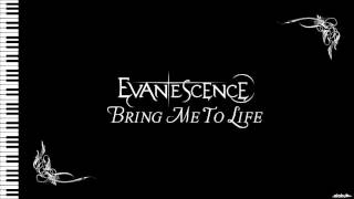 Evanescence  Bring Me To Life  Acoustic Instrumental With Lyrics [upl. by Avram]