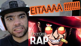 REACT  RAP DO ALUCARD HELLSING  ENYGMA [upl. by Jovitta]